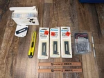 Personna Carpet Blades Lot 107PC + Knife Pick Connectors Tools Nos. Fixed Price $24.99.