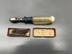 (n) Vintage Craftsman 9 52171 Tap Driver W Box Of Bits - Made Usa. Fixed Price $50.00.