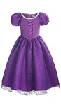 Nip Relibeauty Girls Princess Purple Lace Up Costume Dress Repunzel Size 8-10. Fixed Price $24.99.