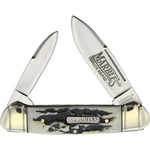Marbles Large Canoe Pocket Knife Stainless Blades Stag Handle KB203-MR478. Fixed Price $19.78.