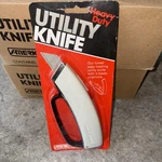 Vintage American Line Heavy Duty Utility Knife E-z Open New Old Stock, 3 Blades. Fixed Price $24.66.