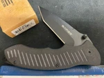 Sarge SK-802 Linerlock Knife, Black G-10 Handles, New Box. Fixed Price $12.99.