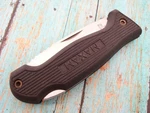 Big Vintage Maxam Japan Firefox Tactical Lockback Folding Pocket Knife Knives. Fixed Price $36.00.