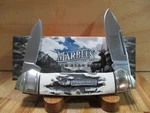 New Marbles Black Stag Bone Canoe Folding Pocket Knife - MR478. Fixed Price $21.99.