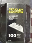 Stanley Fatmax Utility Blades 100 Piece 11-700A Usa New. Fixed Price $27.99.