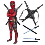 Deadpool Kids Cosplay Costume Superhero Jumpsuit. Fixed Price $39.99.