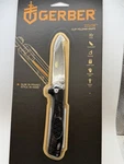 Gerber Zilch Liner Lock Black Folding Knife New 31-004064. Fixed Price $14.95.