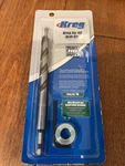 Kreg Jig Stepped Tip Drill Bit Depth Collar & Wrench Kjd/hd Made In Usa. Fixed Price $28.95.