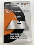 Tego T04-3021 .017 Trimmer Blades 100/PACK. Fixed Price $9.99.