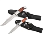 Mossy Oak 2 Pcs Fixed Blade Bowie Knife Pocket With Nylon Handle Sheath. Fixed Price $25.99.