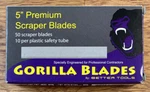 Better Tools 5 Scraper Blades, 1 Box. Fixed Price $45.99.