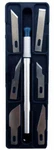 7PC Hobby Knife Set 6 Styles Of Beveled Blades. Fixed Price $6.54.