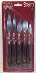 Darice Studio 71 97326 5 Piece Painting Knife Set Stainless Steel. Fixed Price $6.99.