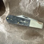 Case Xx Barlow 62009 1/2 Ss (39978) Gray Bone Handle Blades. Fixed Price $85.00.