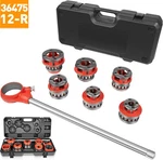 Tool 12-R 1/2" Npt Exposed Ratchet Pipe Threader Set Fits Ridgid Dies 36475. Fixed Price $728.99.