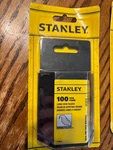 Stanley 11-983A General Purpose Heavy-duty Large Utility Hook BLADES-100-PACK. Fixed Price $44.99.