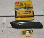 Stanley 10-299 Utility Knife & 11-92IT 10PC Blade Set Usa- England. Fixed Price $16.97.