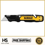 Dewalt Push & Flip Utility Knife Folding Box Cutter W/ Blade Storage. Fixed Price $20.99.
