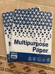 Bazic 50 Sheets 8.5" X 11" High Brightness White Multipurpose Printing Paper 2PK. Fixed Price $19.00.