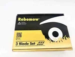 Robomow High-cut 3 Blades Set RL850 RL800 RL550 RL500 Friendly Robotics. Fixed Price $85.00.