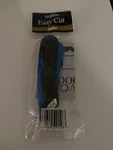 Cosco Easycut Cutter Knife W/self-retracting Safety-tipped Blade Black/blue. Fixed Price $12.00.