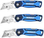 K.balt Blue 3PK Lockback 3/4-IN -blade Folding Utility Knife. Fixed Price $43.99.