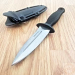 Cold Steel Counter Knife 3.38" AUS-8A Blade Black Textured Kray-ex Handle. Fixed Price $37.69.