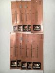 Norseman 1/8" Bit Type 100 Jobber Length -high Speed Steel -lot Of -nos. Fixed Price $24.99.