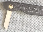 Stanley 10-049 Folding Utility Knife Pocket Box Cutter Retractable Blade Usa. Fixed Price $18.99.