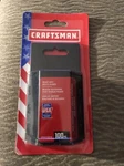 Craftsman Heavy Duty Utility Knife Blades, 100 Pack (CMHT11921A). Fixed Price $12.00.