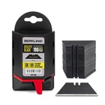 Berkling Black Steel Utility SK2H Knife Blades 100-PACK With Dispenser. Fixed Price $19.97.