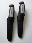 Morakniv Robust Carbon Knife 3.6 Drop Point Gray Handle (2 Knives) New. Fixed Price $35.00.
