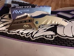 Mavrokniv Talon Ball Bearing Pivot Pocket Knife Claw Hawkbill D2 MK020 New. Fixed Price $90.00.