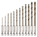 12PCS Cobalt Set Sizes M35 Twist Drills For Metal Hex Shank. Fixed Price $20.77.