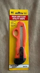 Kc Professional Break-away Utility Knife, 7 Point Blade, Large Grip. Fixed Price $9.99.