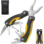 Outdoor Multi-function Mini Tool Pliers Portable Folding Stainless Steel Black. Fixed Price $26.75.