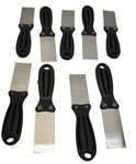 Tolco Putty Knife W/ High Carbon Steel Flexible Blade 1.5" 3" Lot Of 9. Fixed Price $39.15.