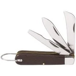 Klein Tools 1550-6 3-BLADE Pocket Knife Carbon Steel Sheepfoot, Spearpoint. Fixed Price $44.72.