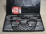 Vintage Sears Craftsman Kromedge 59 Piece Tap And Die Set 9-52151 Clean!. Fixed Price $165.00.