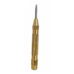 5" Automatic Brass Spring Loaded Center Hole Punch, Adjustable Tension Hand Tool. Fixed Price $10.50.