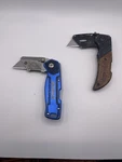 2 Piece Folding Utility Knife Set Kobalt Husky. Fixed Price $19.99.