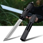 Tanto Knife With Sheath Fixed Full Tang Polished Blade Hunting Tactical Knives. Fixed Price $74.09.