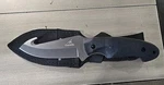 Gerber Profile Fixed Plain Blade Gut Hook Skinning Deer Hunting With Sheath. Fixed Price $35.00.