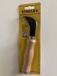 Stanley 10-509 Linoleum Flooring & Roofing Knife Hook Style, Wood Handle. Fixed Price $8.00.