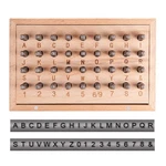 Pandahall Iron Number Alphabet Punch Sets, 36PCS 1.5MM(1/16 Inch).... Fixed Price $40.50.