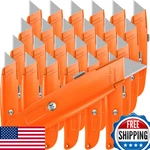 Reginary 20-PACK Retractable Utility Knife Heavy Duty Aluminum Box Cutter. Fixed Price $59.18.