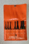 Vintage Tovay 3007 Drive Pin Punch Set 7PC Incomplete Missing 5/32. Fixed Price $29.99.