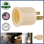 Polarized Adapter For Outlet Conversion To Lamp Socket, Light Almond. Fixed Price $7.89.