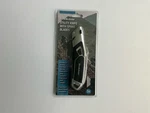 Brookstone Utility Knife With Spare Blades Zinc Housing Soft Touch Grip New. Fixed Price $13.33.