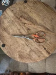 Vtg Orange Handled Wiss Kitchen Household Shears Scissors Jar Claw Bottle Opener. Fixed Price $11.00.